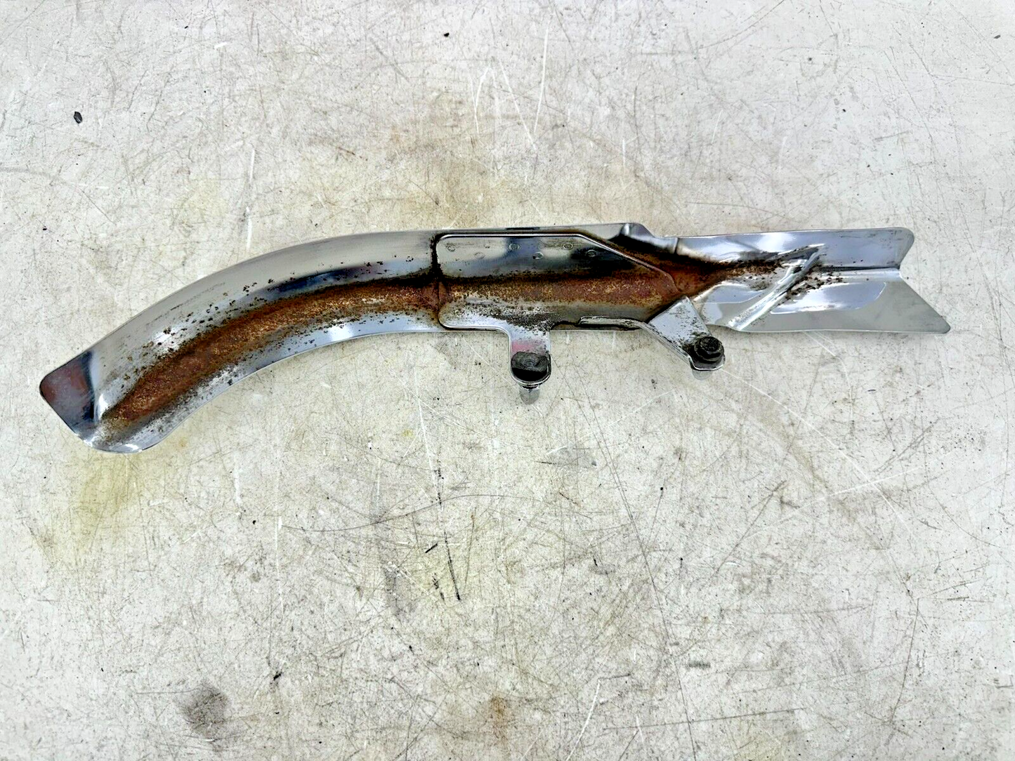 2002 HARLEY SOFTAIL Chrome Upper Belt Cover Guard