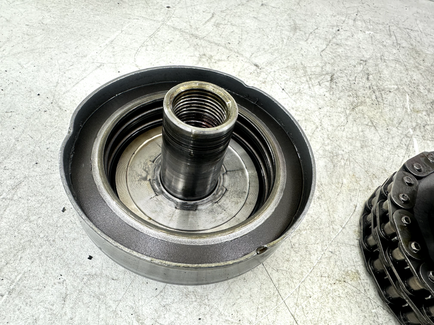 2003 HARLEY ELECTRA GLIDE classic Primary Clutch Chain Compensator Jack Shaft