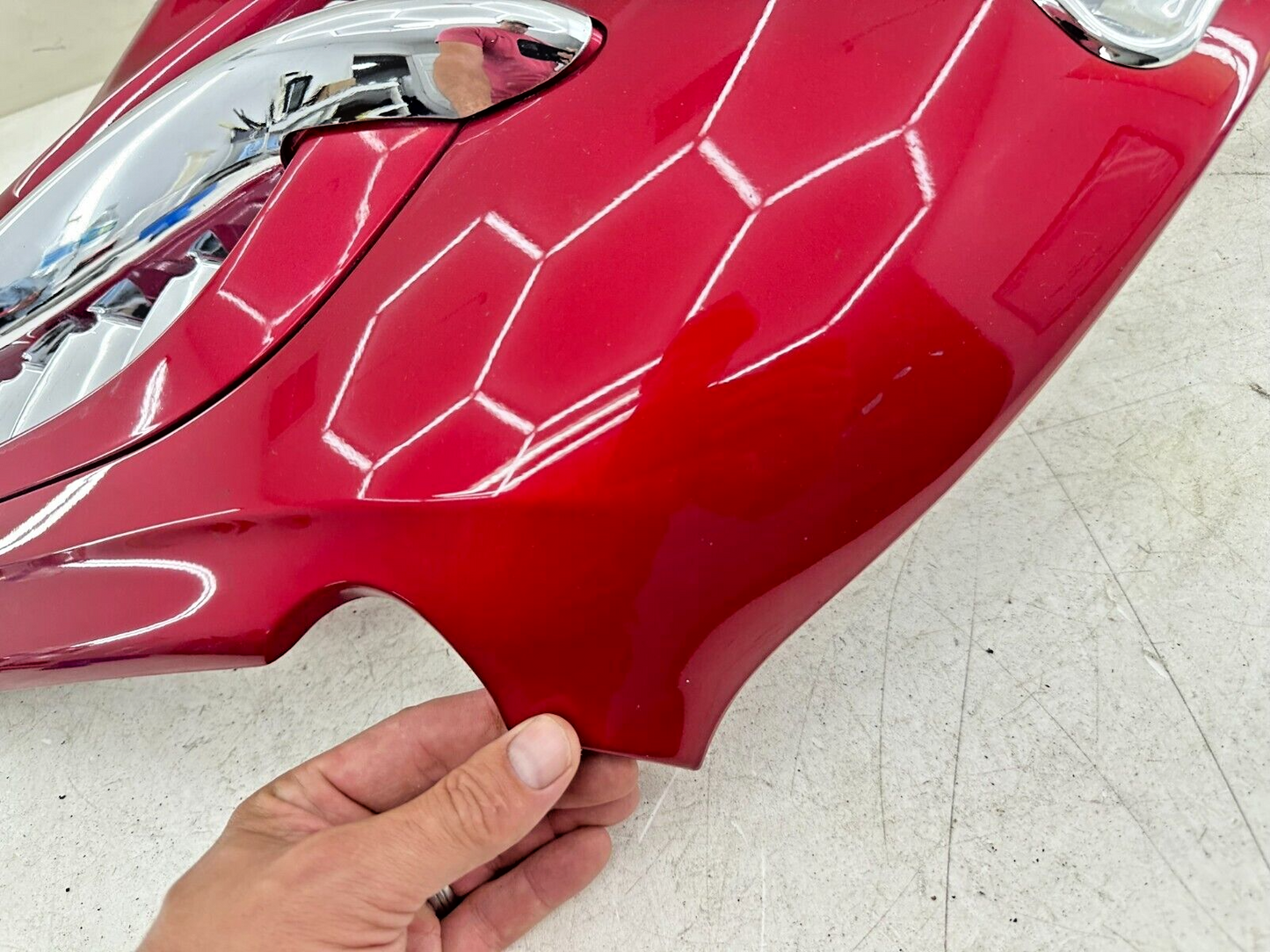 2004 Honda Goldwing GL1800 Red Right Side Headlight Fairing Cowl Panel