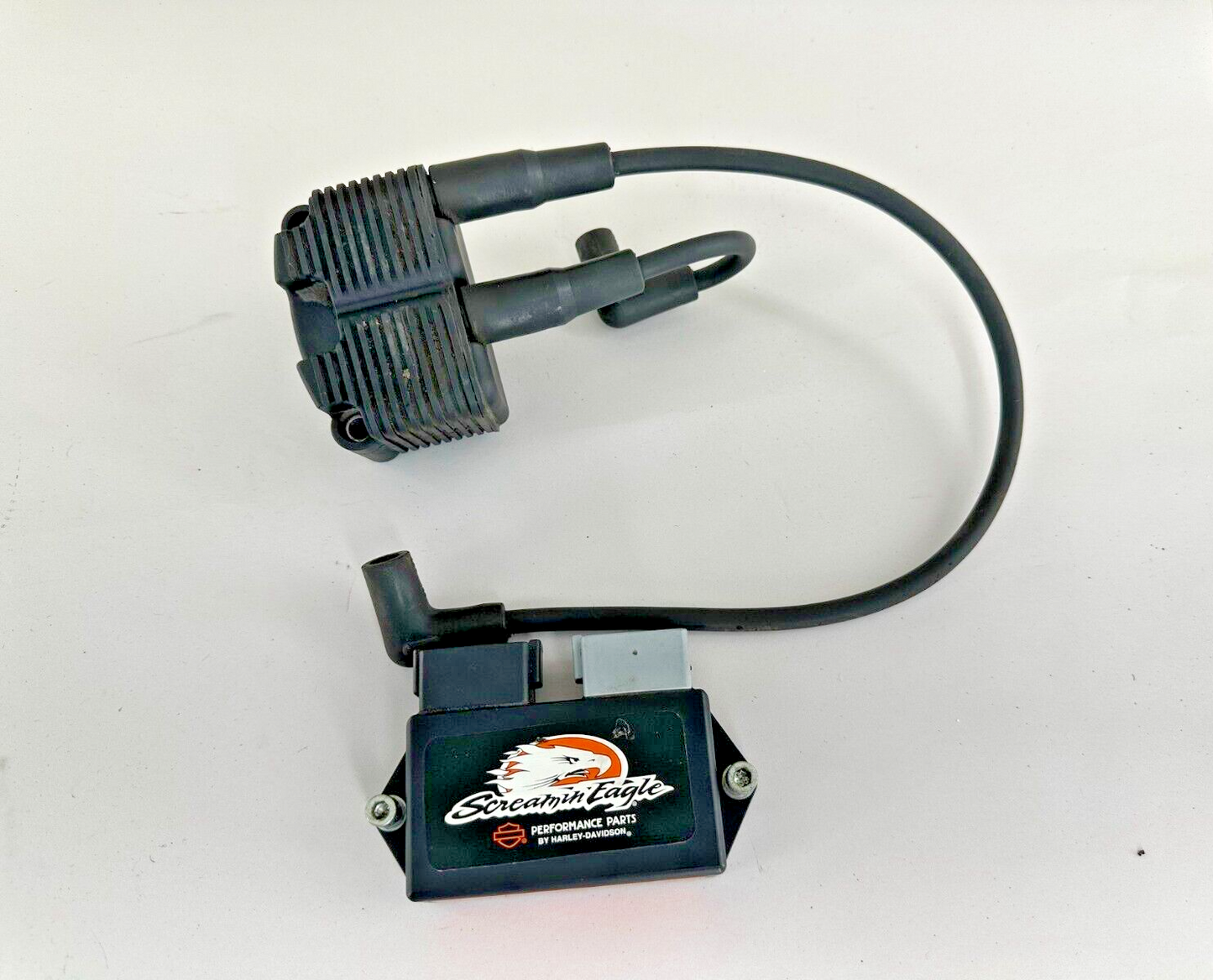 2001 HARLEY DAVIDSON SOFTAIL ECM ECU CDI Black Box & Ignition Coil w/ Plug Wires