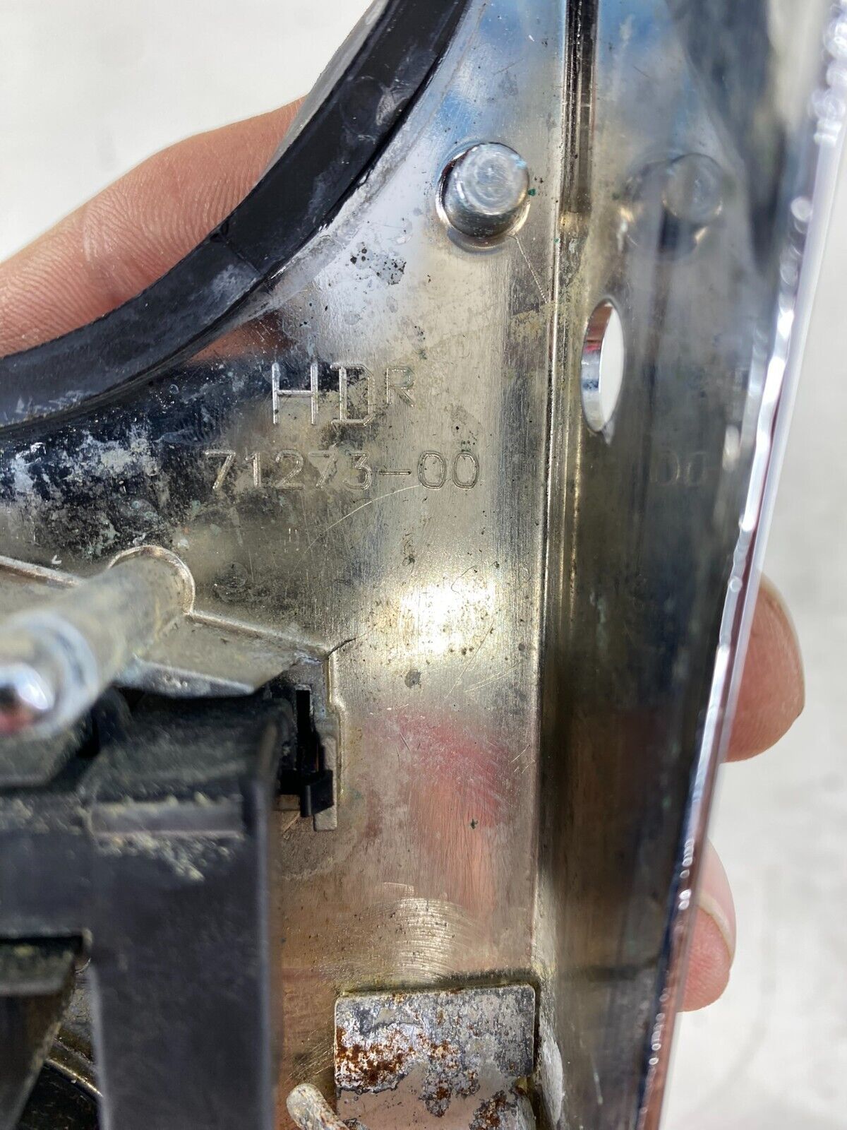 2003 HARLEY DAVIDSON SOFTAIL Chrome Dashboard Dash Speedometer Housing Gas Tank