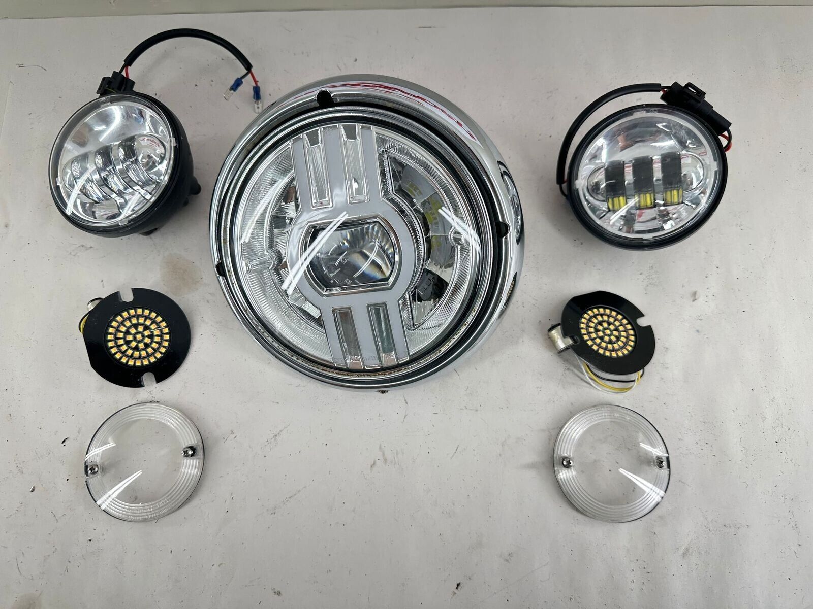 2000 HARLEY FLH ELECTRA GLIDE LED Headlight Turn Signal Fog Highway Light