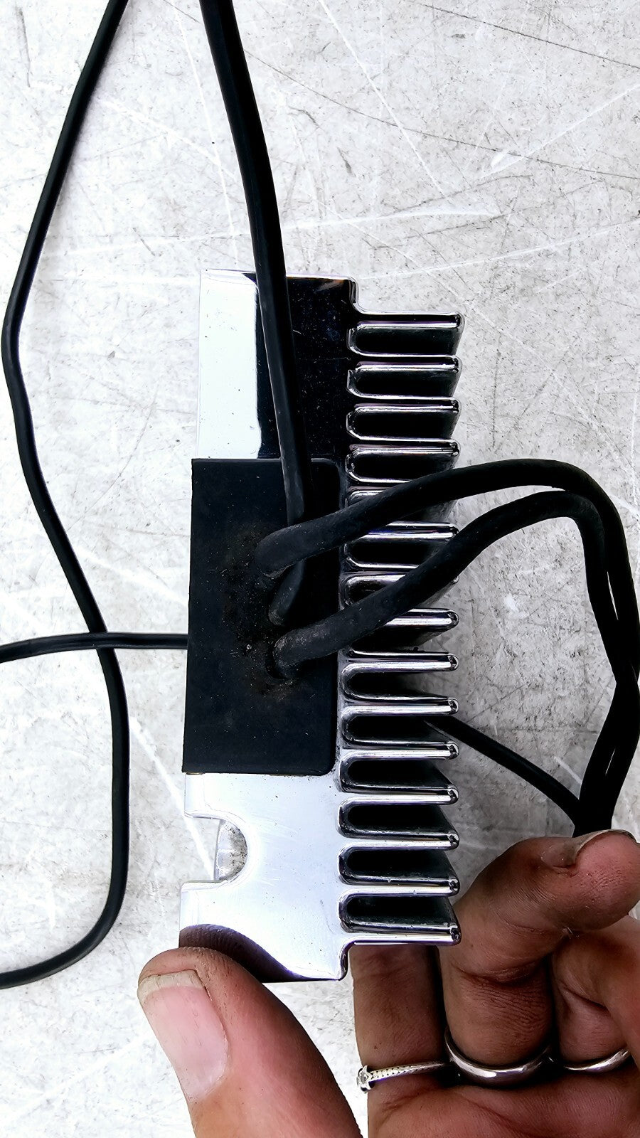 1988 HARLEY SOFTAIL OEM Chrome Voltage Regulator Rectifier