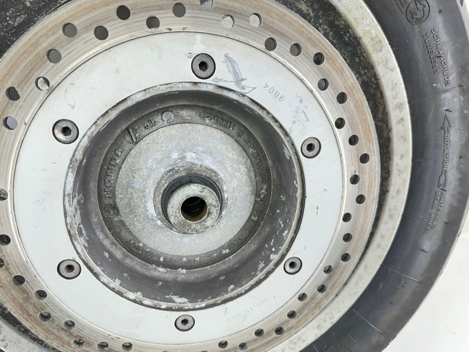 1998 HONDA VALKYRIE INTERSTATE Rear Wheel Rim Mag