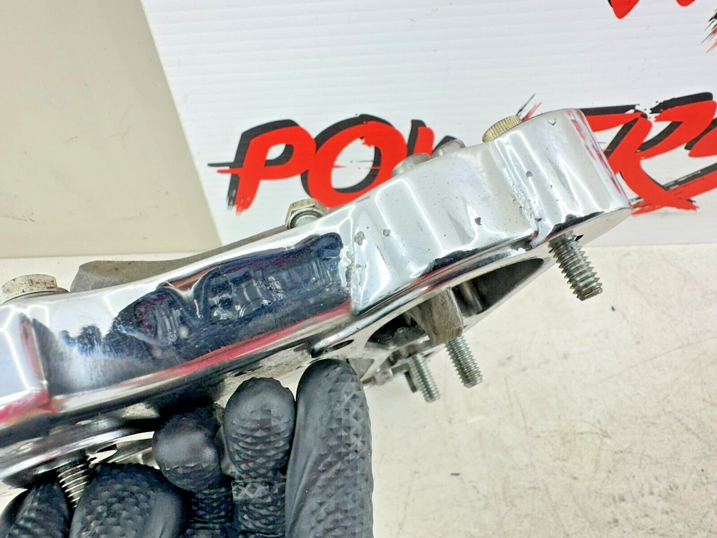 1995 HARLEY SOFTAIL Chrome 3 Piece Evo Rocker Box Valve Head Cover