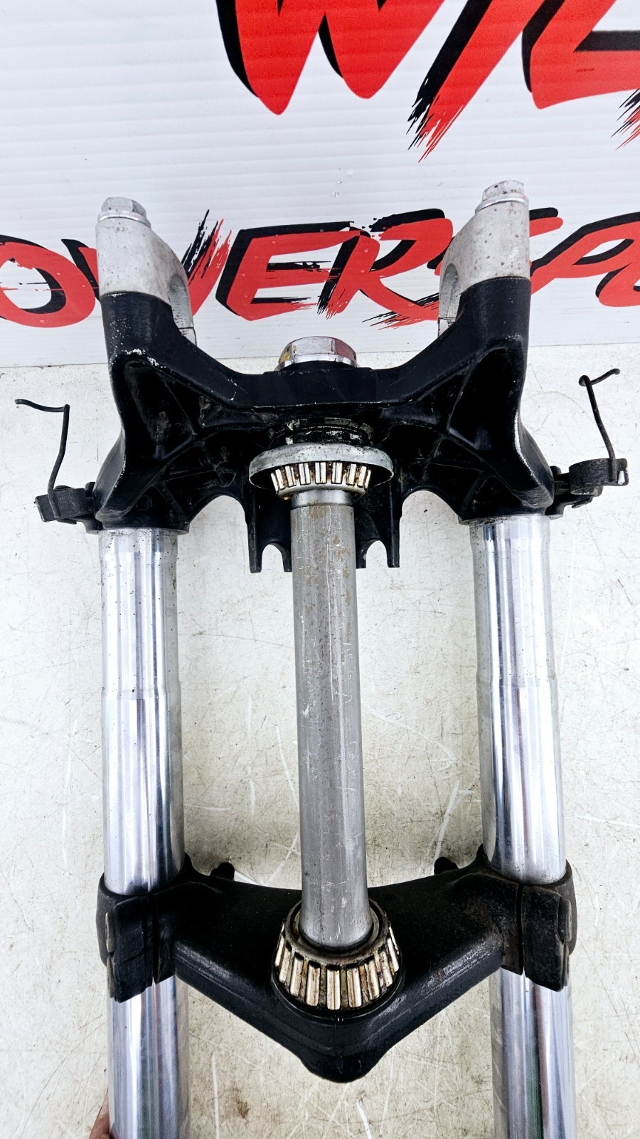 1993 HONDA GOLDWING GL1500 Front end Forks Suspension Triple Tree Clamp Tubes