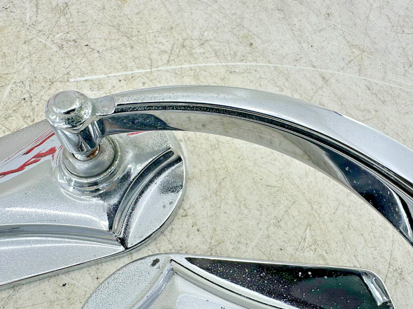 2002 HARLEY DYNA LOW RIDER Chrome Right Left Rear View Mirrors