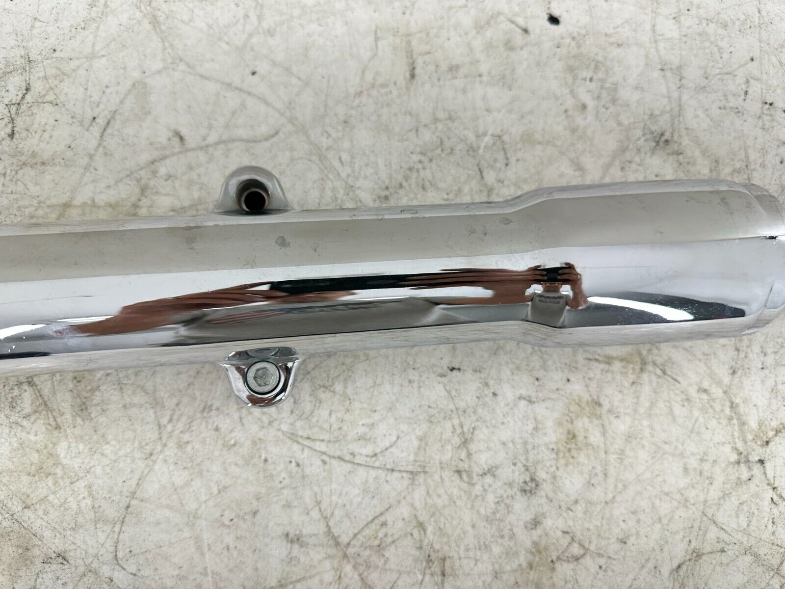 1999 HARLEY DAVIDSON SOFTAIL Front Fork Tube Chrome Lower ^Bent^ DAMAGED