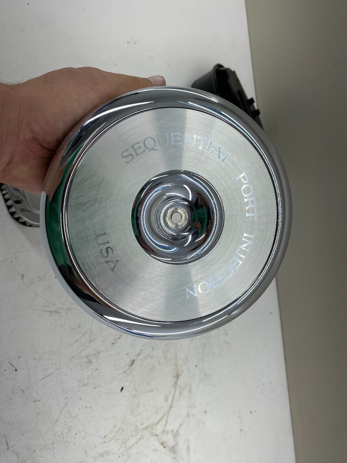 1995 HARLEY ELECTRA GLIDE Chrome Air Filter Housing Backing Plate Hardware