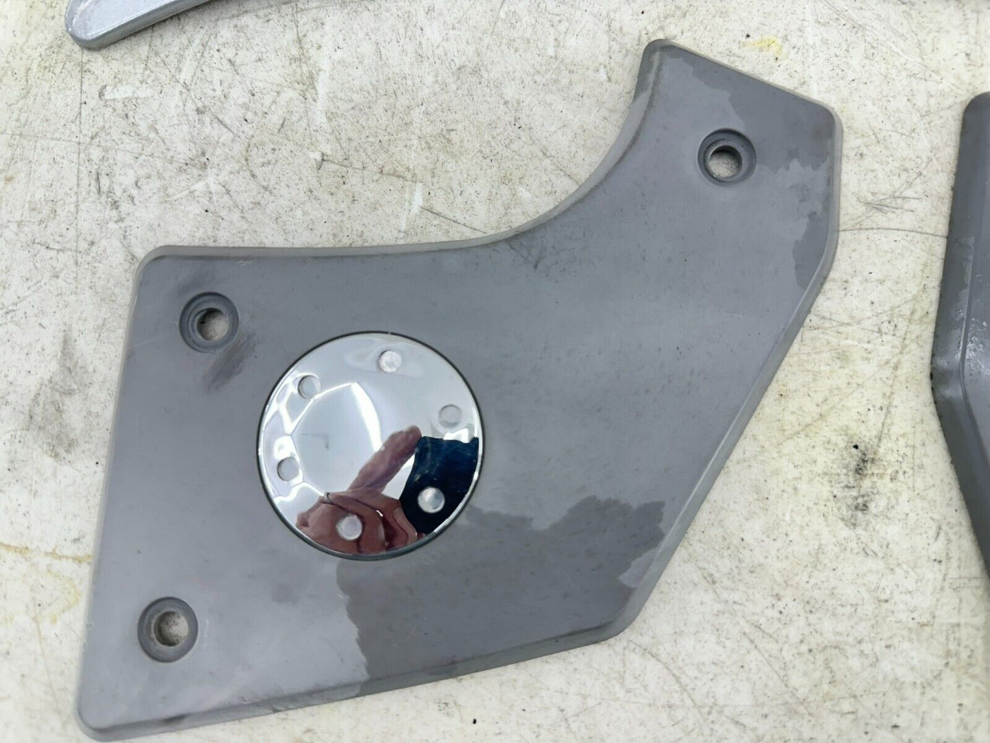 2004 Honda Goldwing GL1800 Passenger Floorboard + Frame Cover Guard