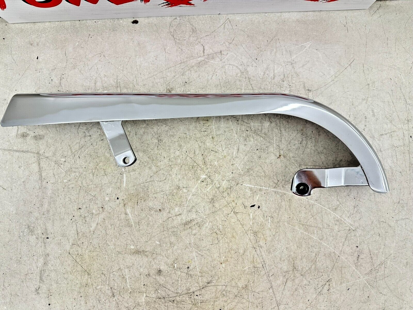 1999 HARLEY DYNA Chrome Upper Belt Guard Cover