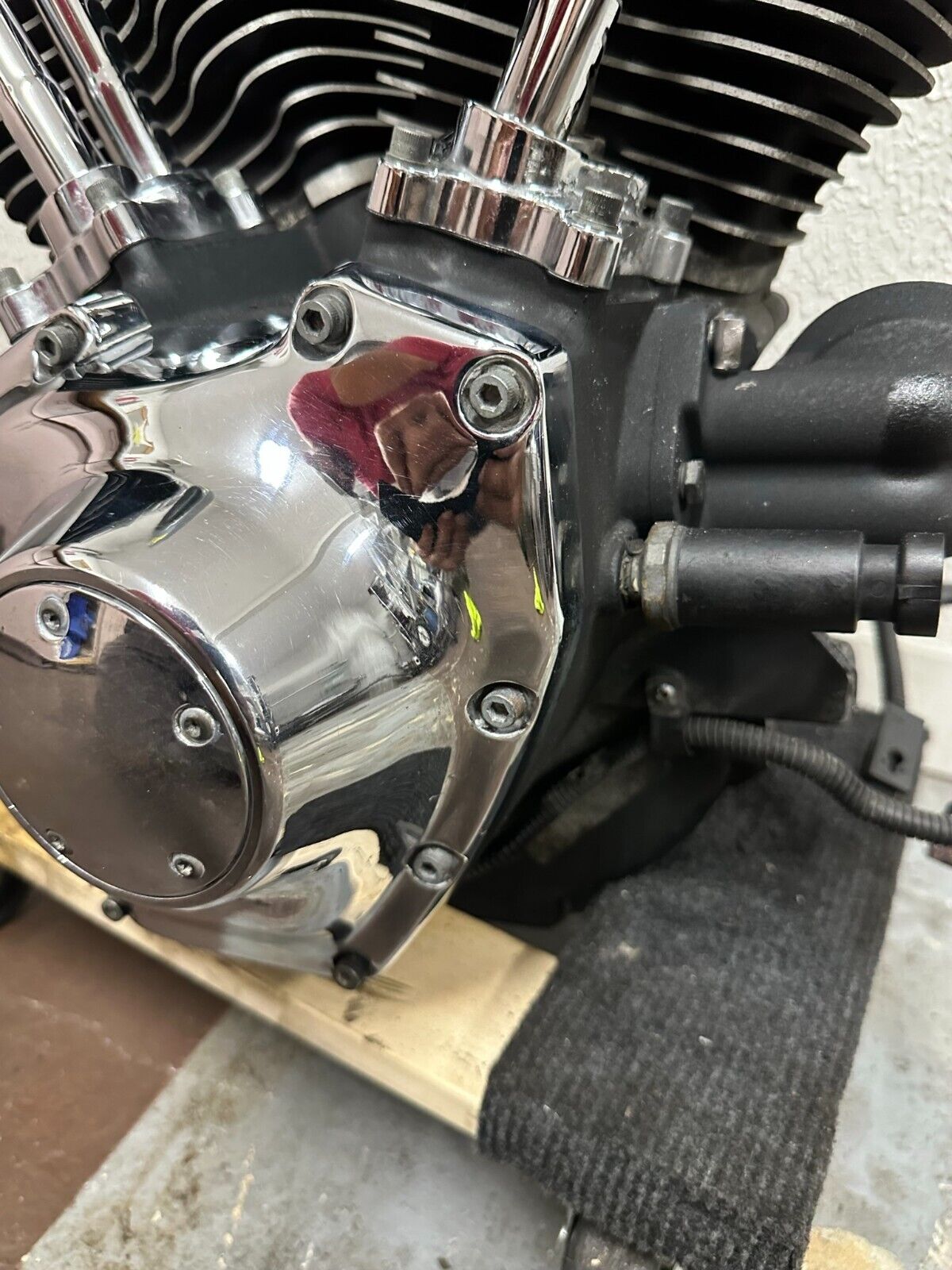2004 HARLEY FLH ELECTRA GLIDE Twin Cam Engine Motor S&S Gear Driven Cams