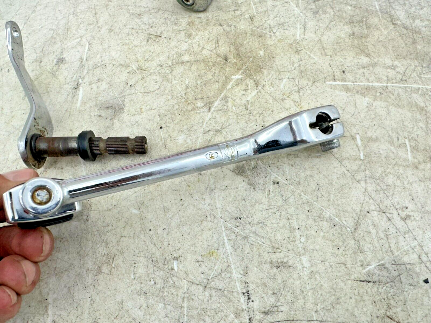 2002 HARLEY SOFTAIL Heel Toe Shifter Shift Shaft Linkage