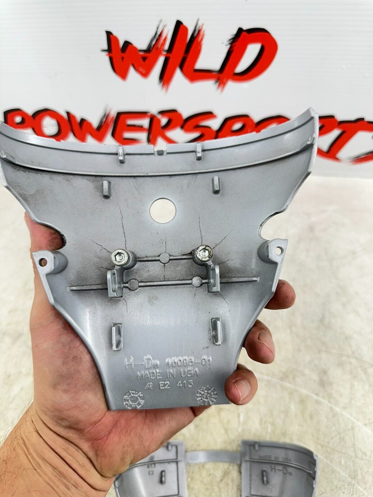 2003 Harley Davidson V Rod VRSCA Upper + Lower Handlebar Gauge Cluster Cover