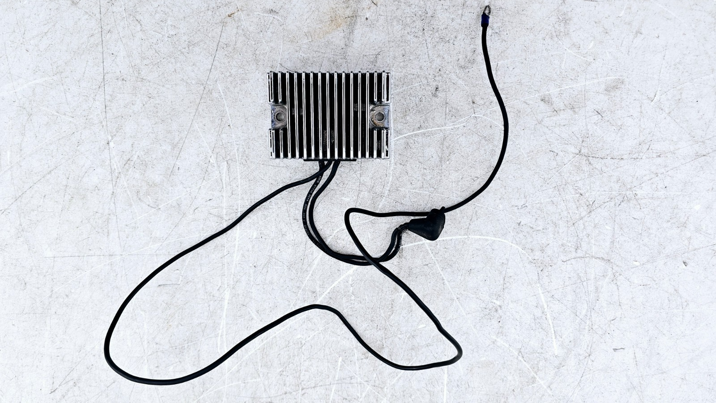 1988 HARLEY SOFTAIL OEM Chrome Voltage Regulator Rectifier