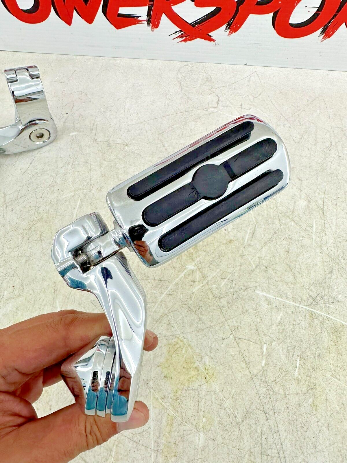 2003 HARLEY ELECTRA GLIDE classic Chrome Highway Footpeg Rest Pads