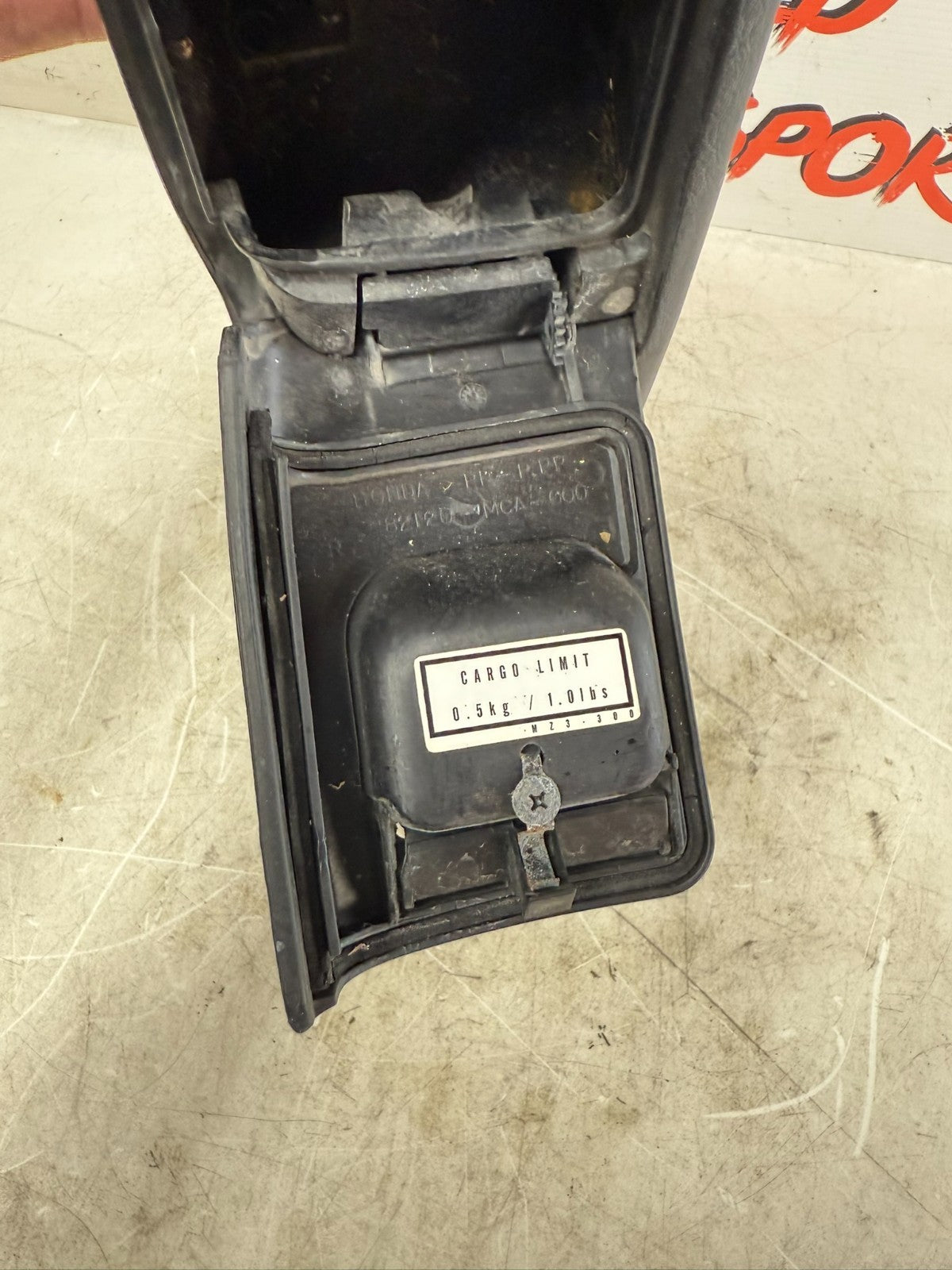 2002 Honda Goldwing GL1800 Rear Right Trunk Storage Pockets Lid