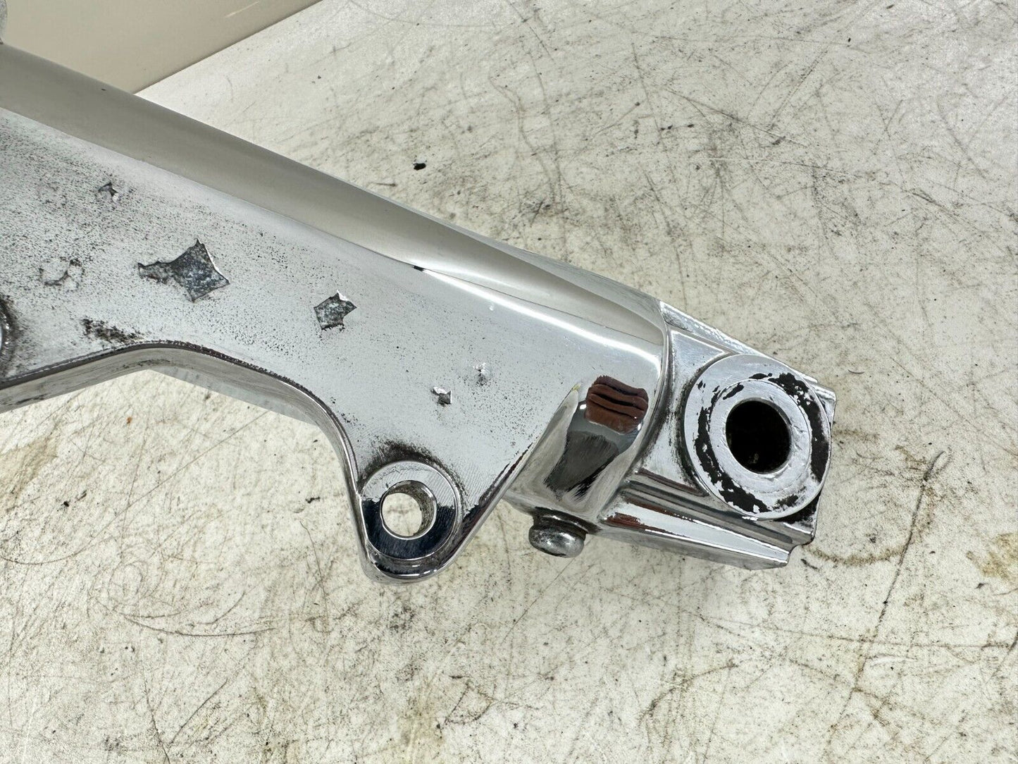 1999 HARLEY DAVIDSON SOFTAIL Front Fork Tube Left Side Chrome Lower 86-05