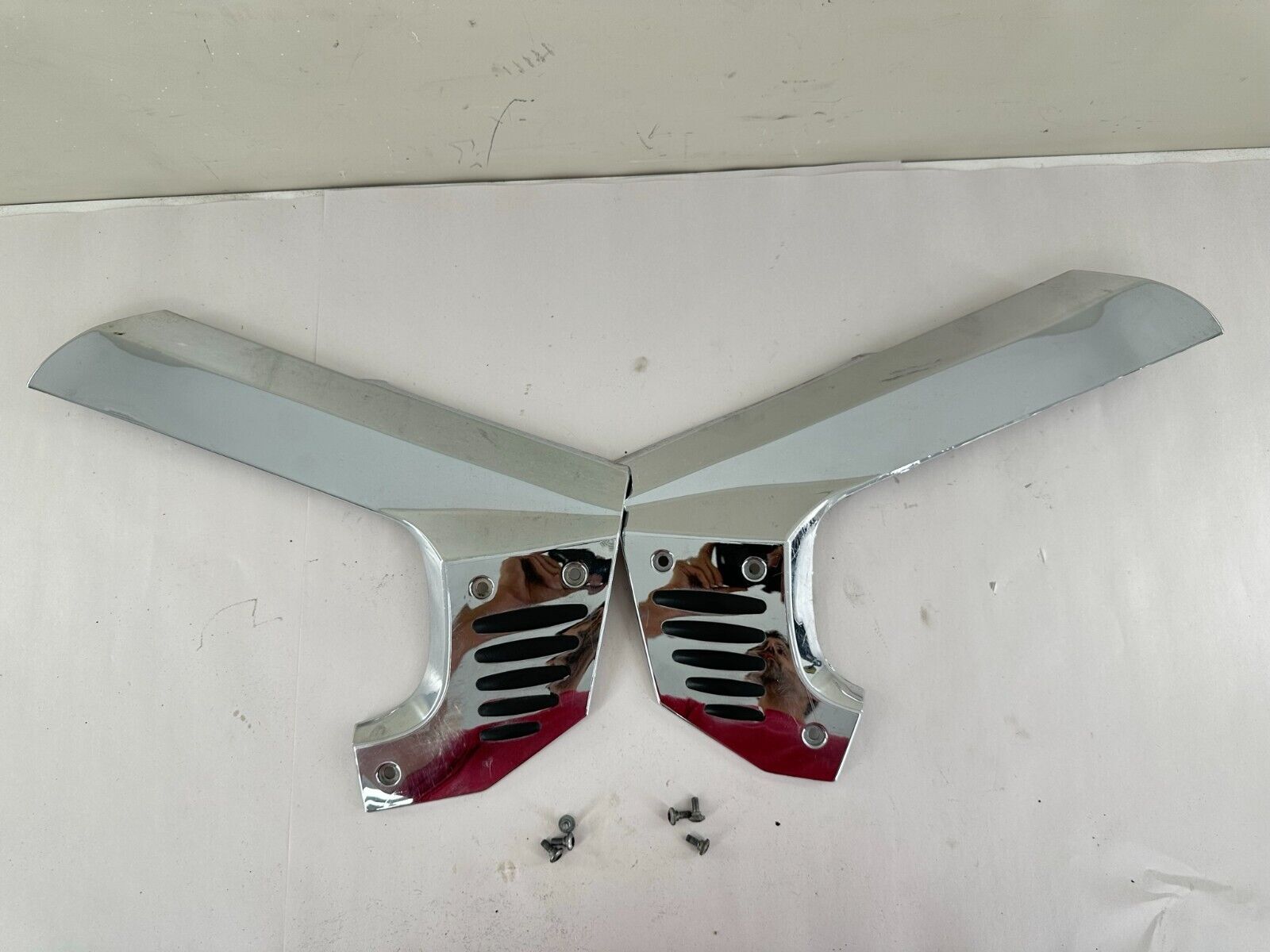 2001-2010 Honda Goldwing GL1800 1800 Chrome Right Left Frame Cover Fairing