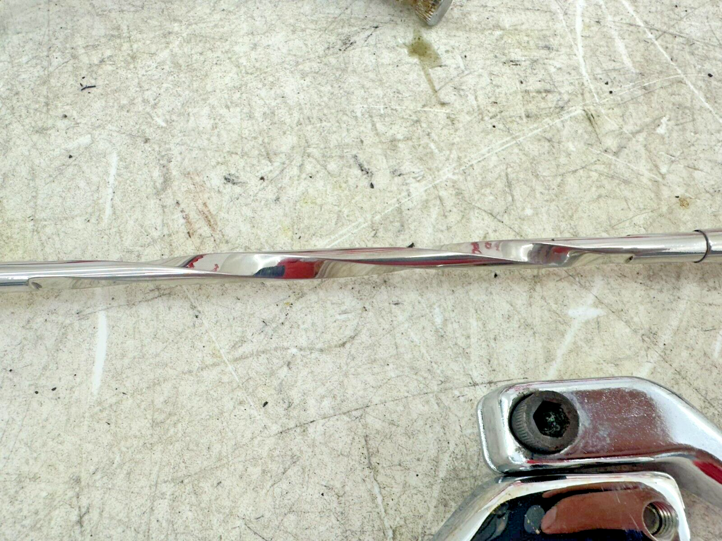 2006 HARLEY SOFTAIL DELUXE OEM HD Heal Toe Shifter Shift Shaft + Linkage