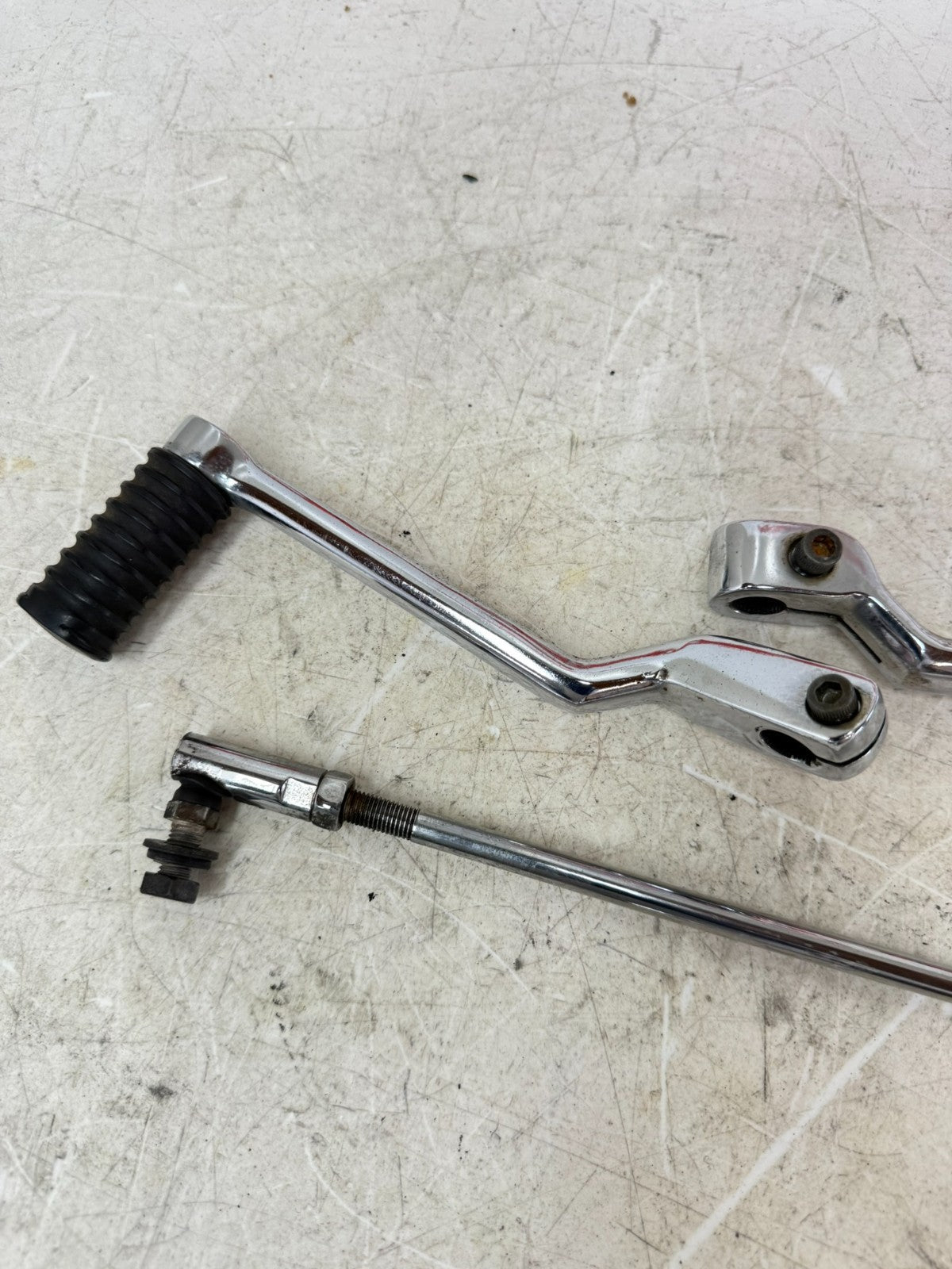 1995 HARLEY FLH ELECTRA GLIDE Heal Toe Gear Shifter Shift Lever & Rod Linkage