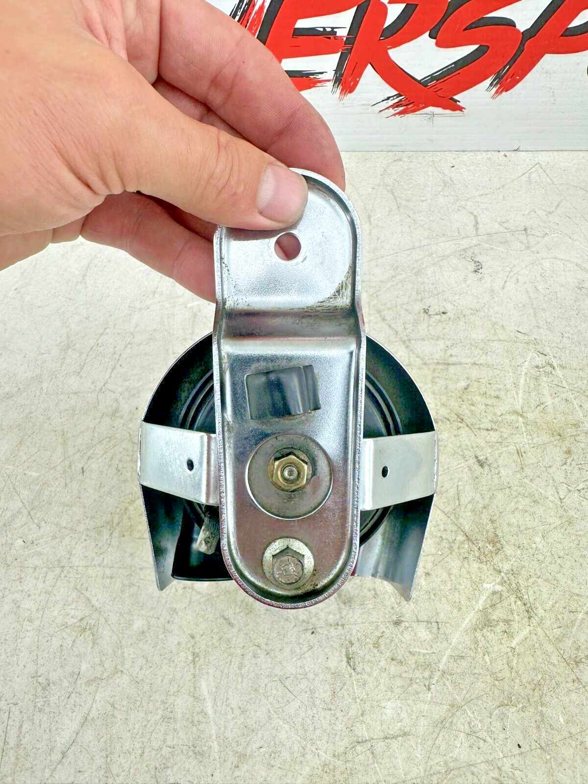 1999 HARLEY SOFTAIL Horn + Chrome Cover