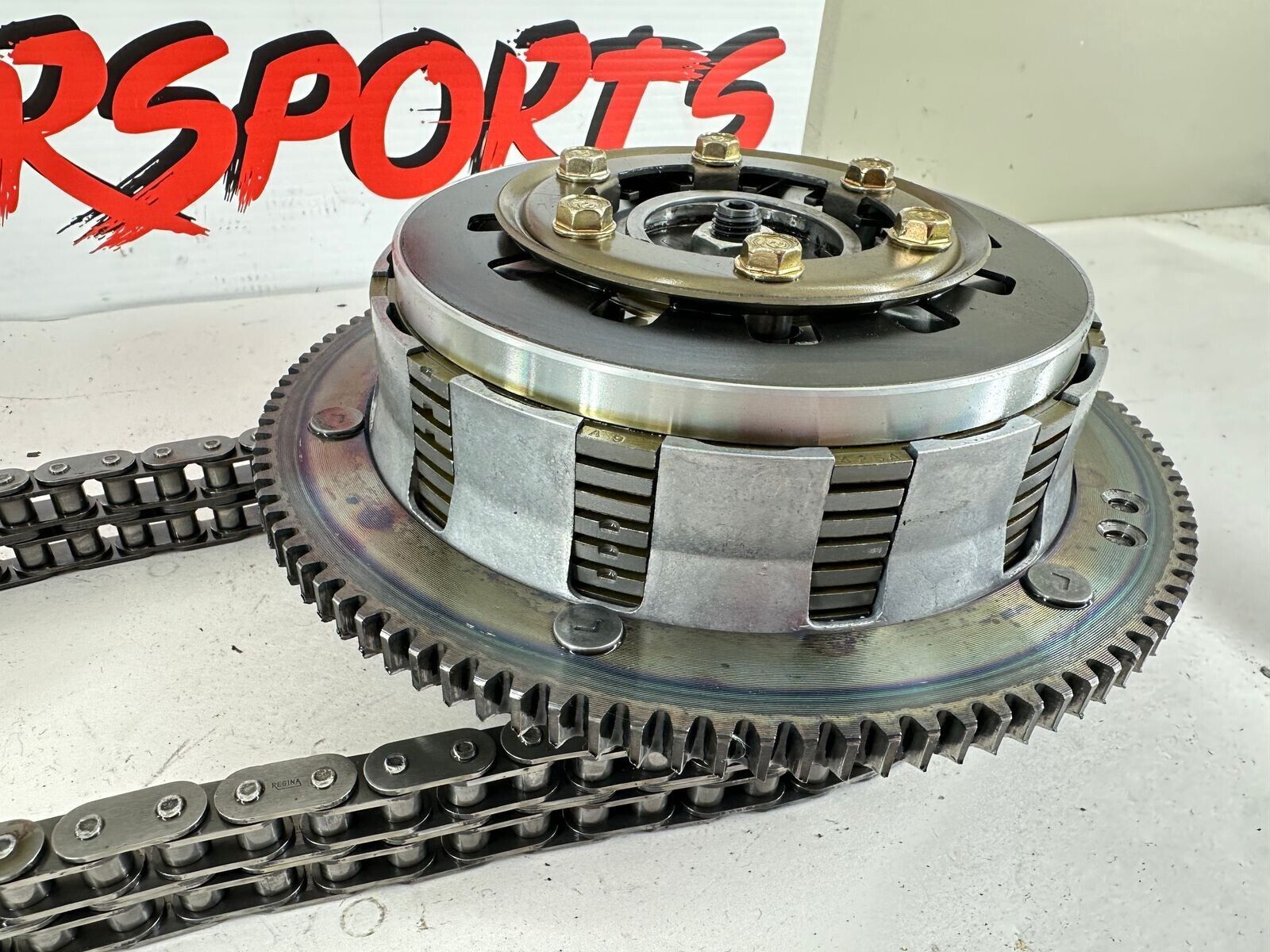 1999 HARLEY ELECTRA GLIDE Primary Clutch Chain Gears Basket