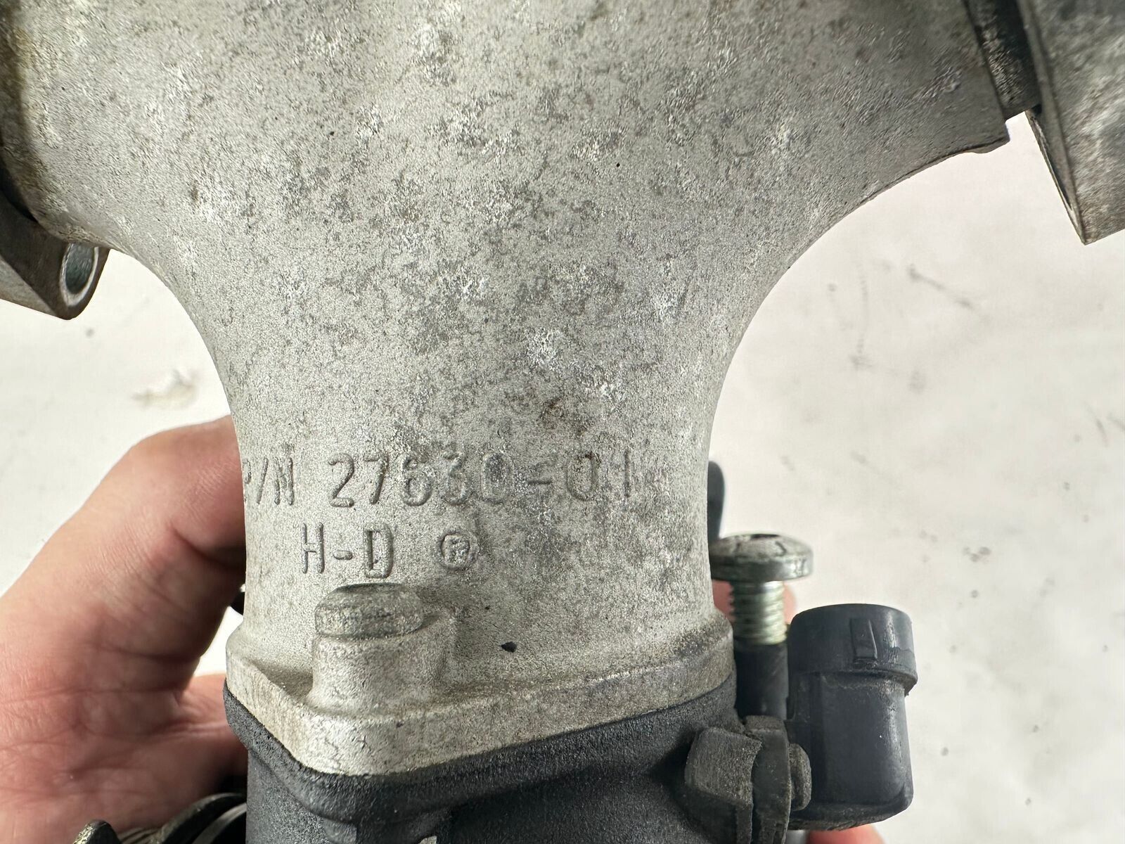 2001 HARLEY SOFTAIL EFI Throttle Body Intake Manifold