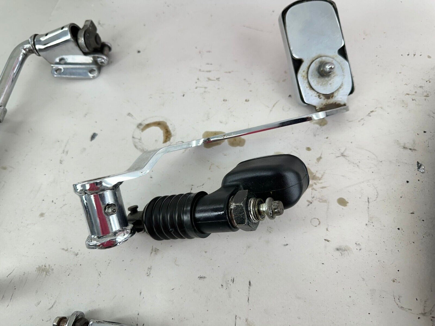 1999 HARLEY ELECTRA GLIDE Driver Floor Boards Shifter Brake Pedal + Master