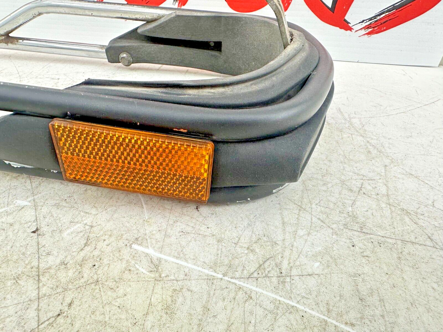 1999 HARLEY FLH ELECTRA GLIDE Front Fender Bumper Trim + Reflectors
