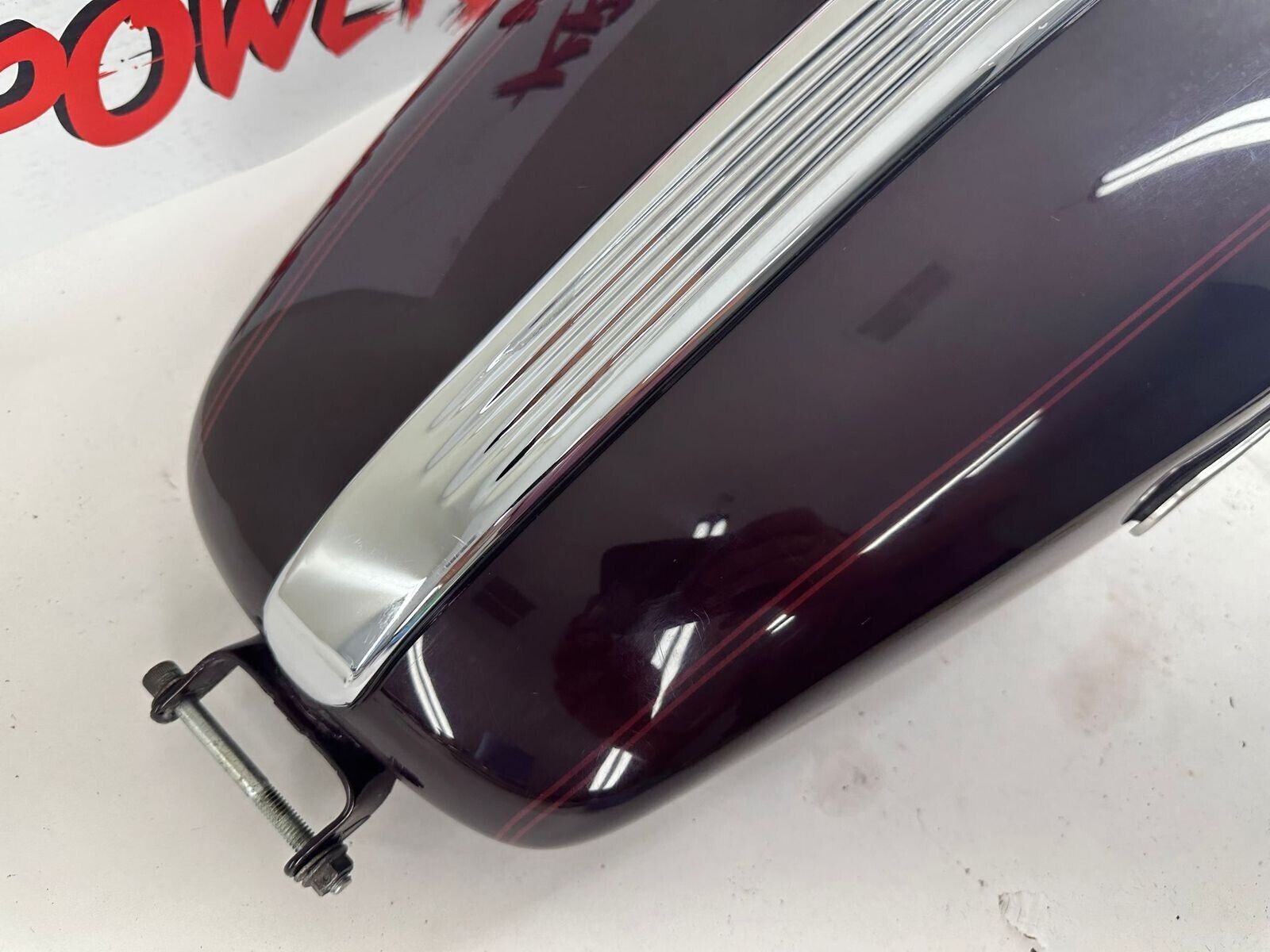 2007 HARLEY SPORTSTER CUSTOM Purple Gas Fuel Tank OEM EFI