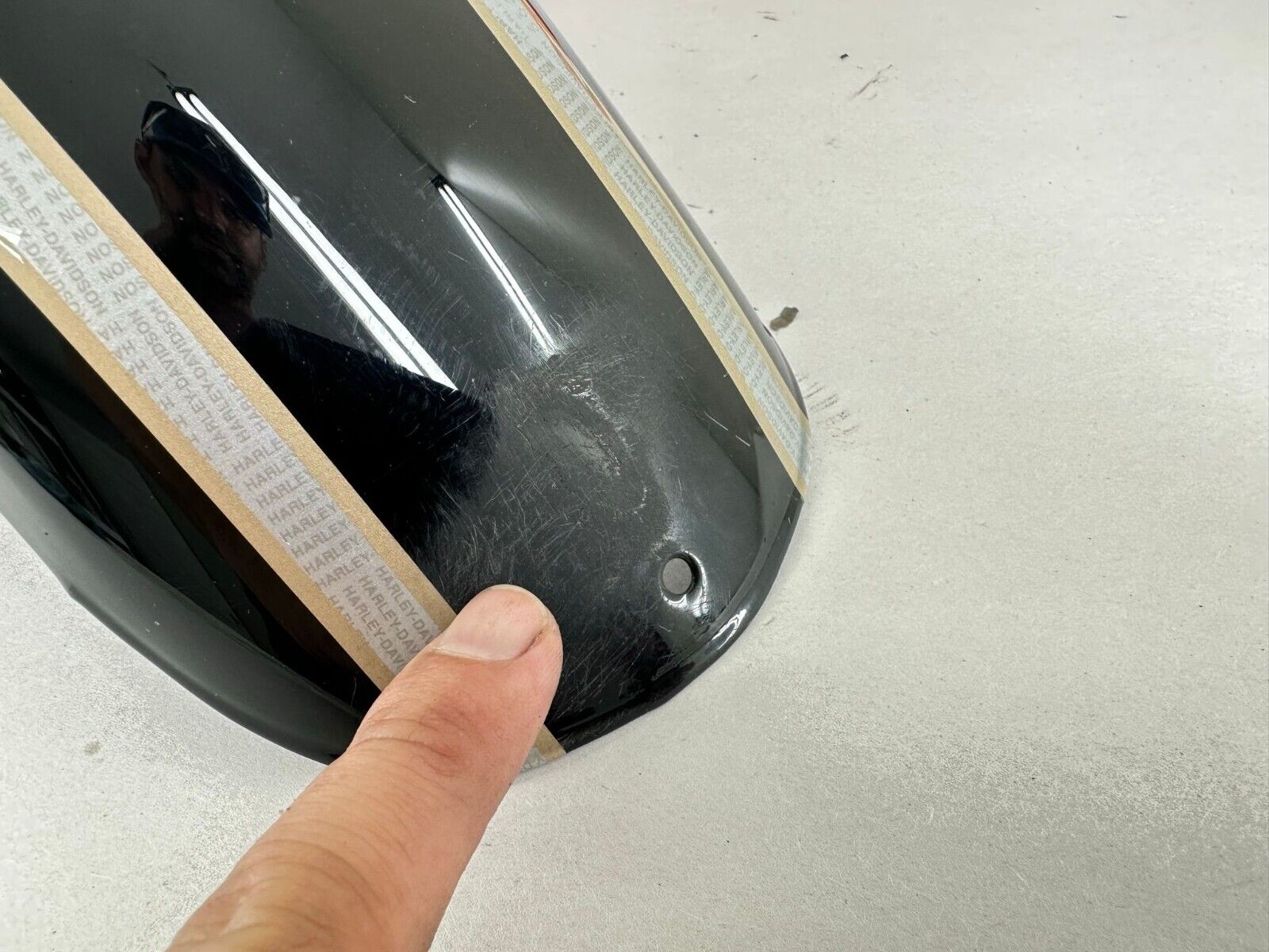 2003 HARLEY SOFTAIL DEUCE Front Fender 100 Anniversary