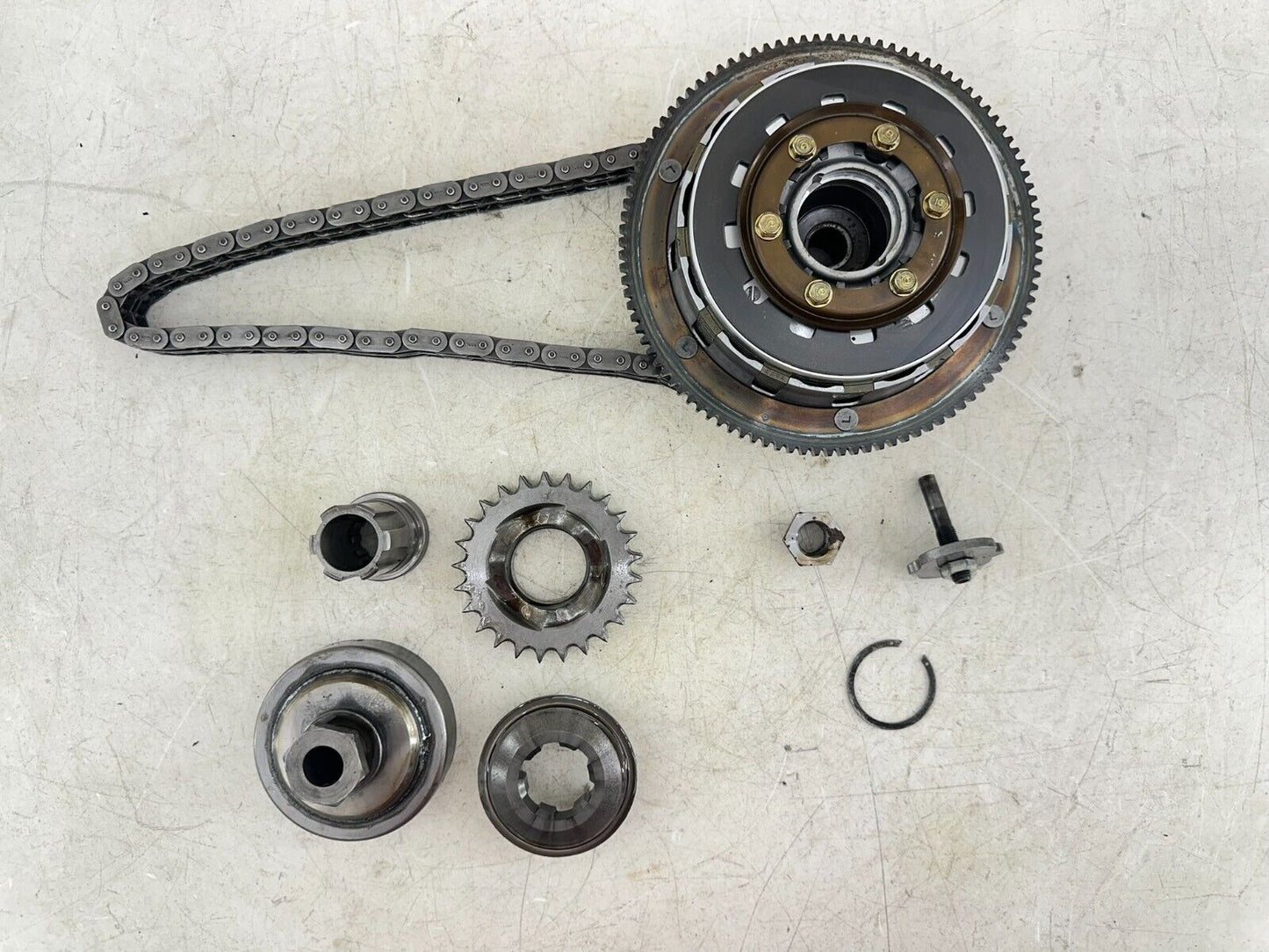 1999 HARLEY SOFTAIL 95-06 Complete Primary Clutch Chain + Compensator