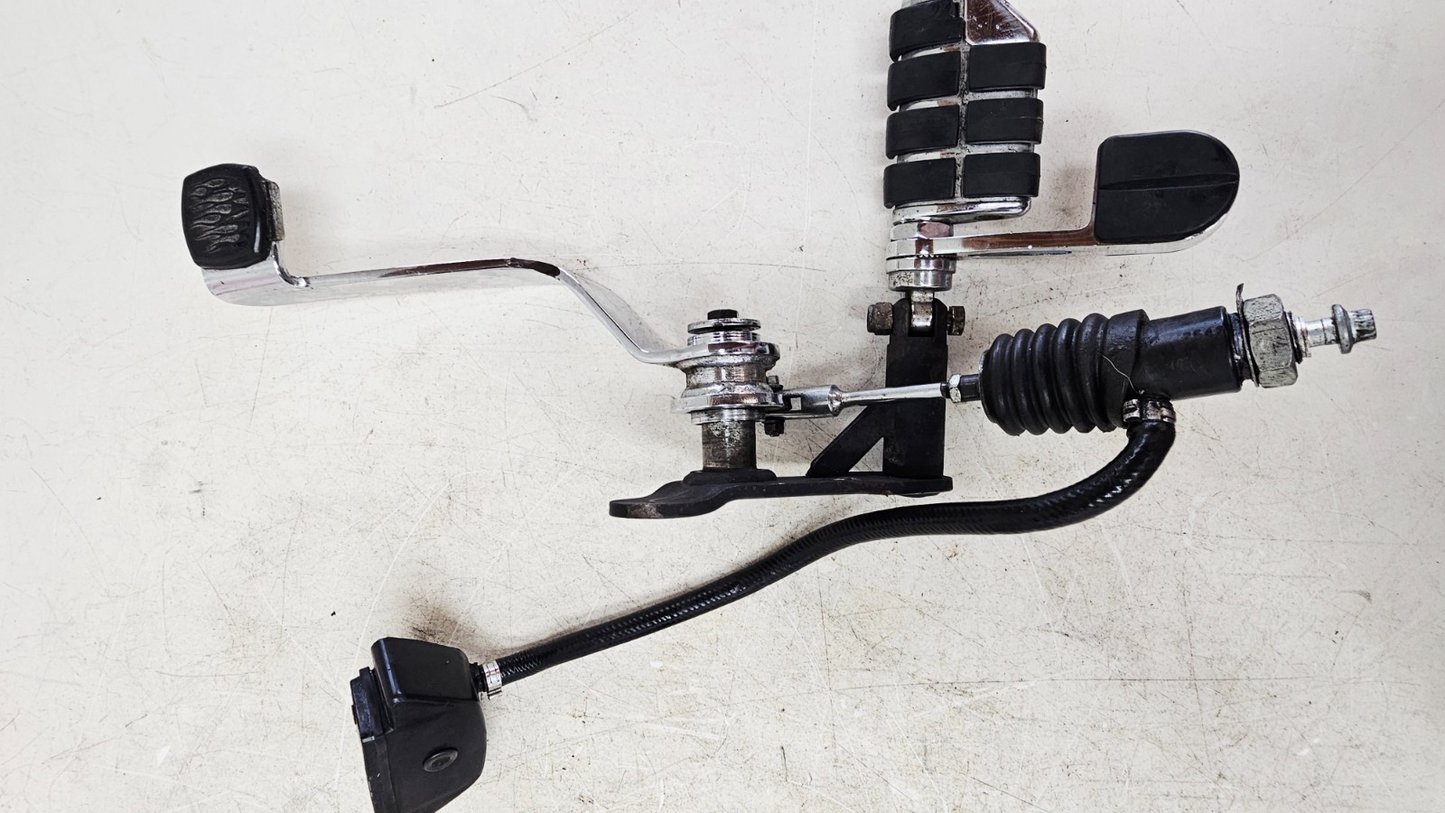 1993 HARLEY SOFTAIL Forward Controls Shift Lever Brake Pedal + Pegs Complete
