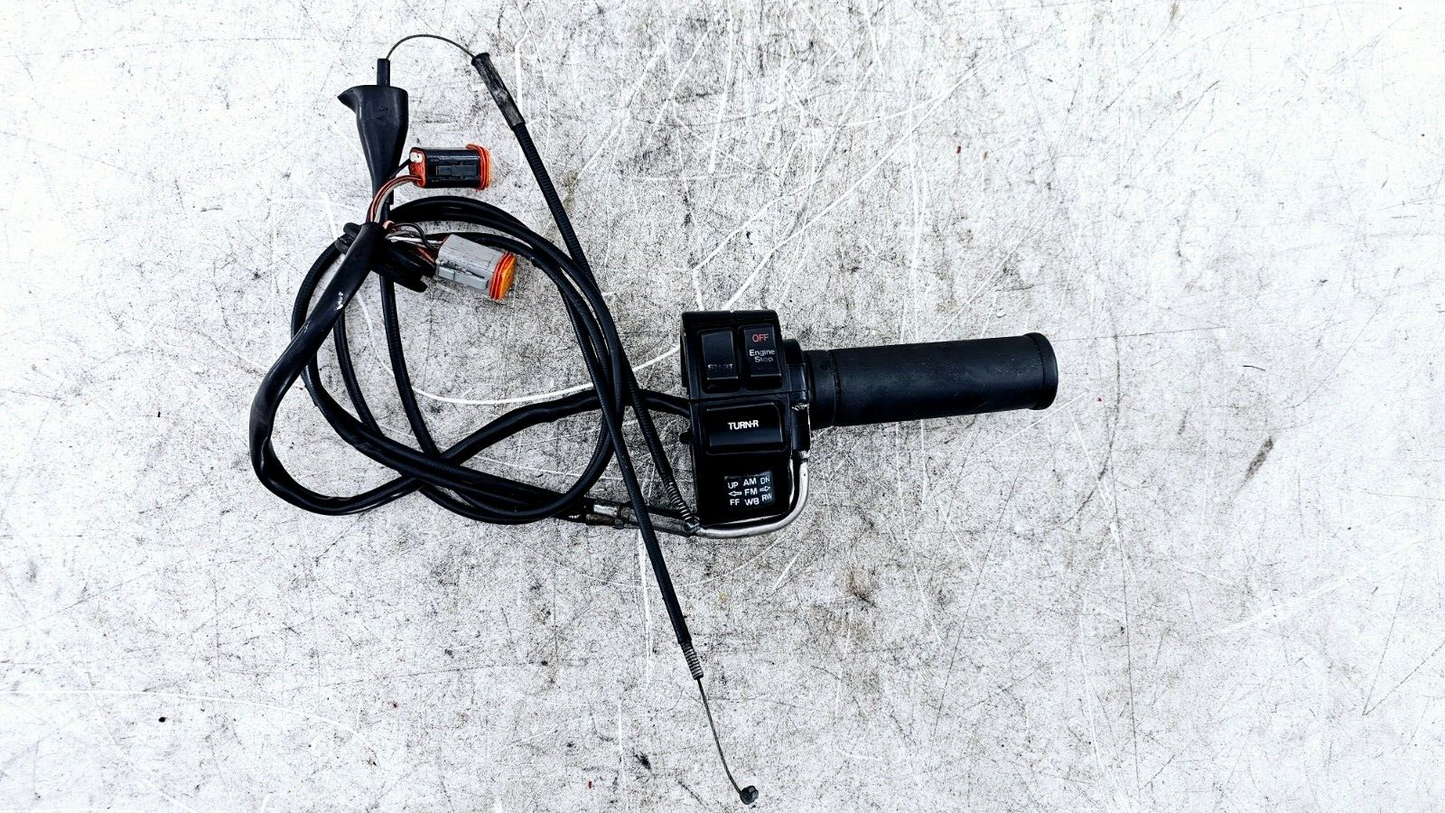 1994 HARLEY FLH ELECTRA GLIDE Right Hand Controls Switch Housing Throttle Cables