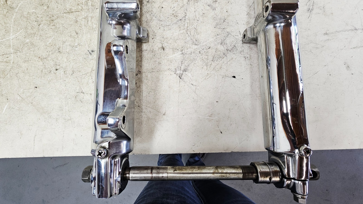 1993 HARLEY SOFTAIL Forks Triple Tree Suspension Chrome