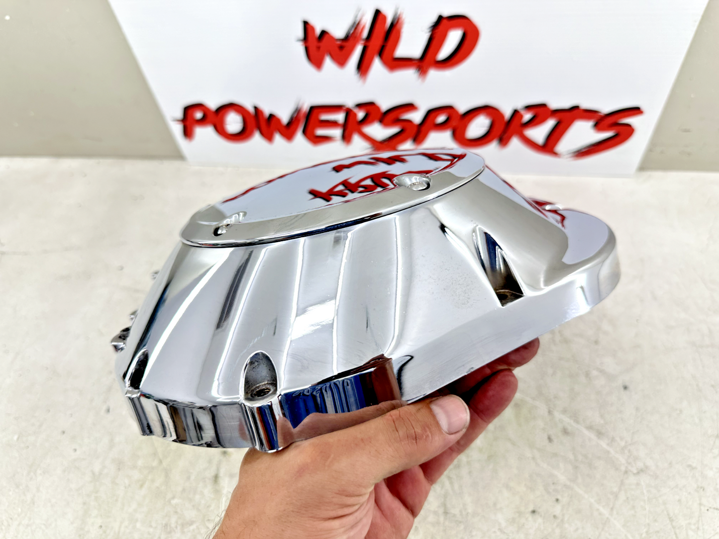 2003 HARLEY ELECTRA GLIDE classic Chrome Outer Primary Clutch Cover Case