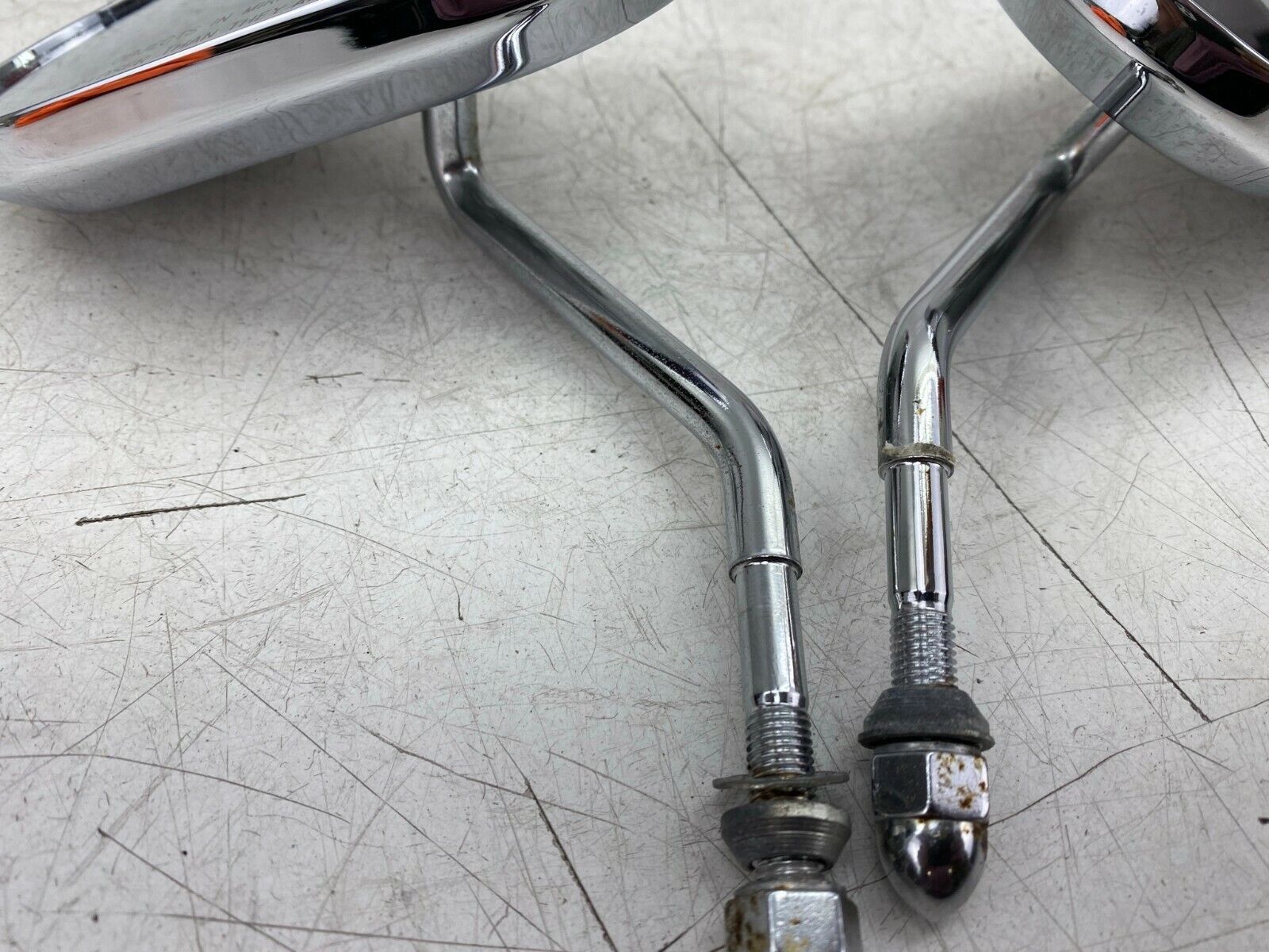 2003 HARLEY DAVIDSON FLH ROADKING CVO Chrome RT LT Rear View Mirrors