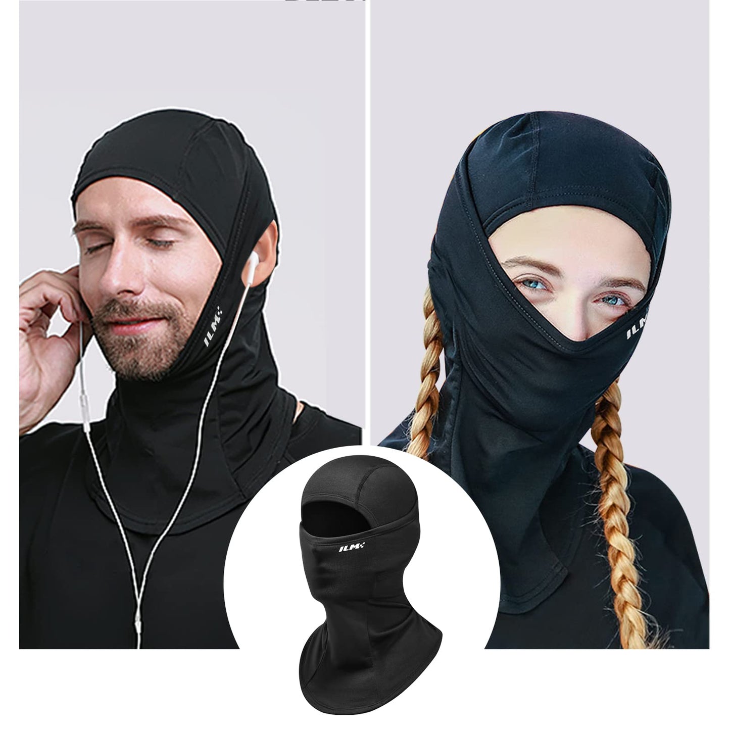 Motorcycle Balaclava Face Mask for Ski Snowboard Cycling Working Men Women Cold Weather Snow Mask