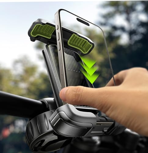 Bicycle & Motorcycle Phone Mount Holder Handlebar Accessories for All 4.7-7" Phones