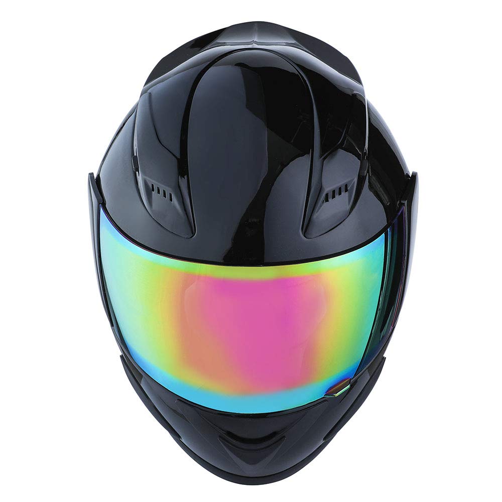 1Storm Motorcycle Bike Full FACE Helmet Mechanic Skull 1Storm Motorcycle Bike Full FACE Helmet Mechanic Skull