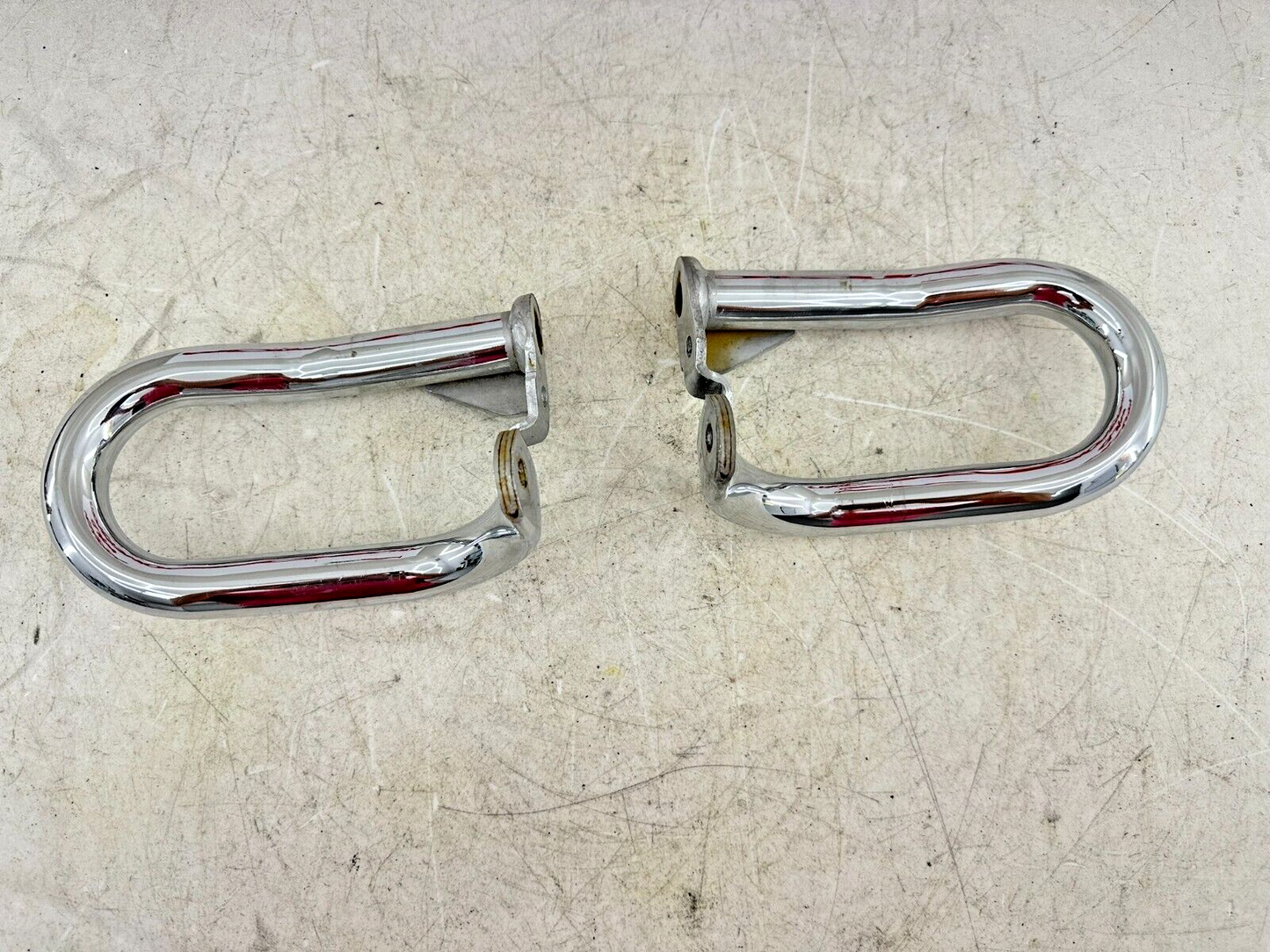 2004 Honda Goldwing GL1800 Right Left Chrome Saddlebag Crash Guard Bars