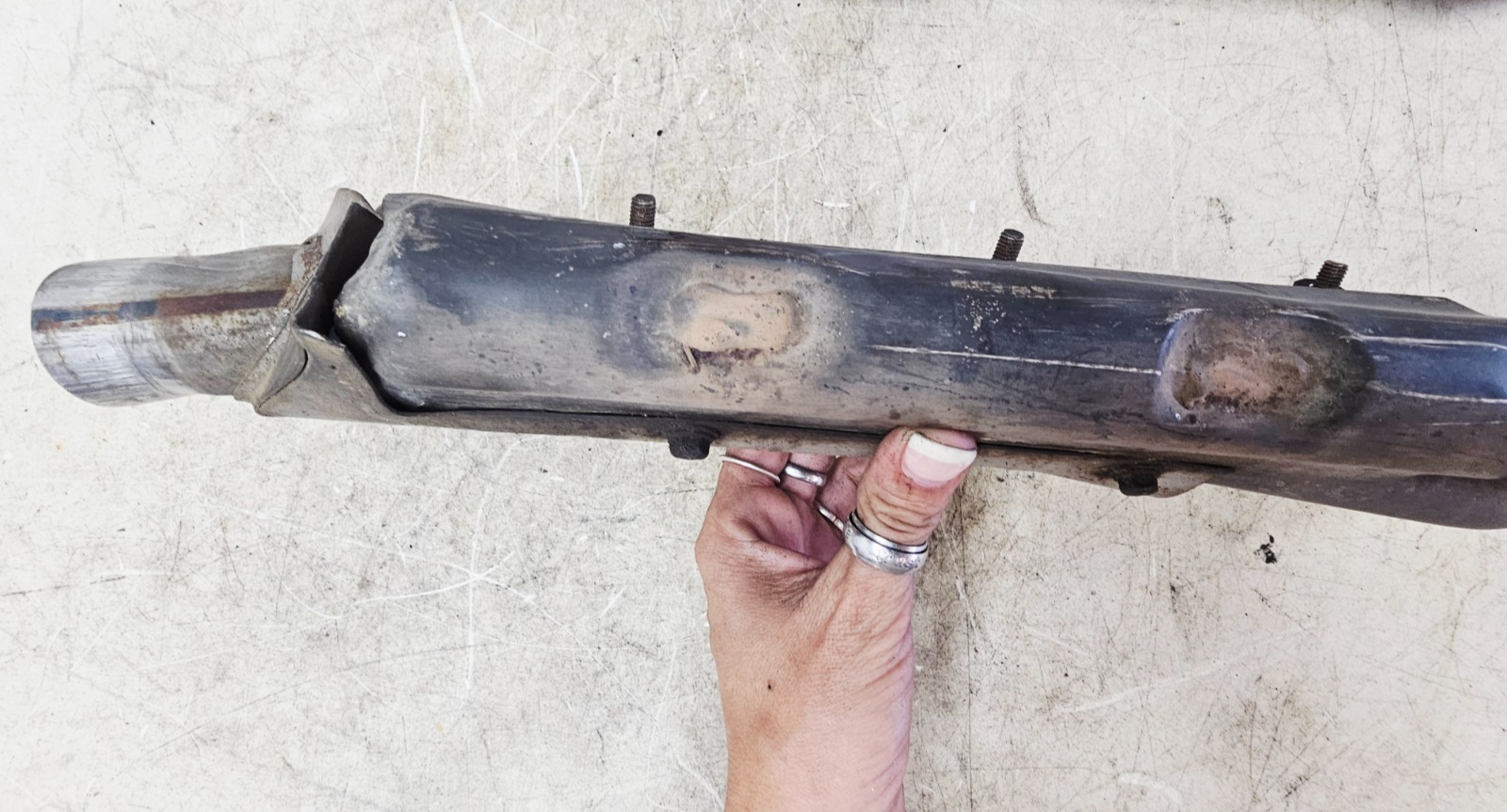 1995 HONDA GOLDWING GL1500 Exhaust System Header Pipes