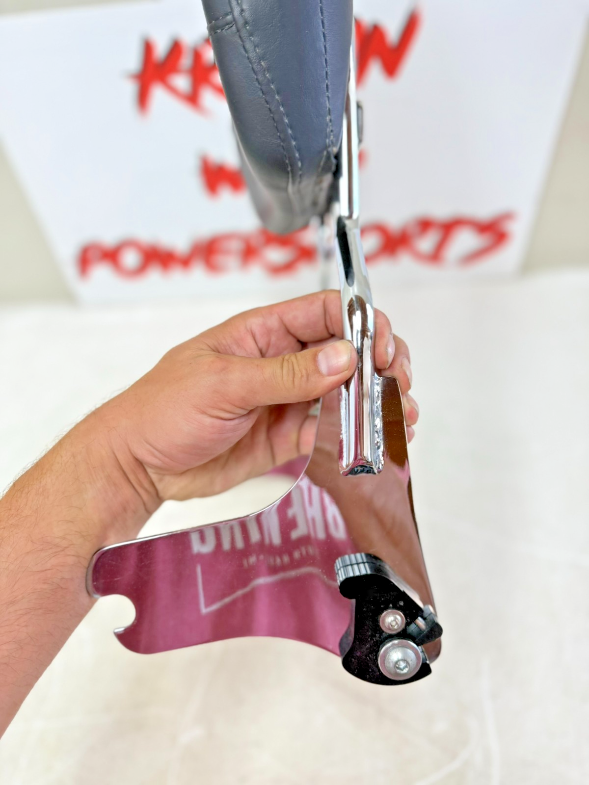 1998 HARLEY FLH ROADKING Detachable Sissy Bar Passenger Backrest Pad