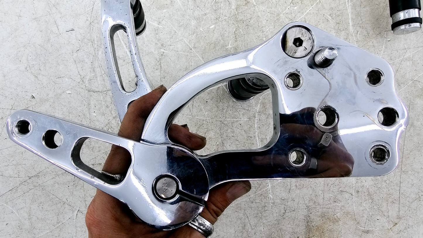 1988 HARLEY SOFTAIL Chrome Billet Forward Control Kit