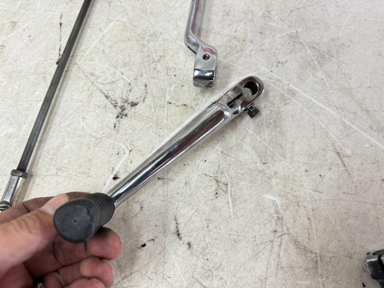 2003 HARLEY ELECTRA GLIDE OEM Heel Toe Shifter Shift Lever Linkage