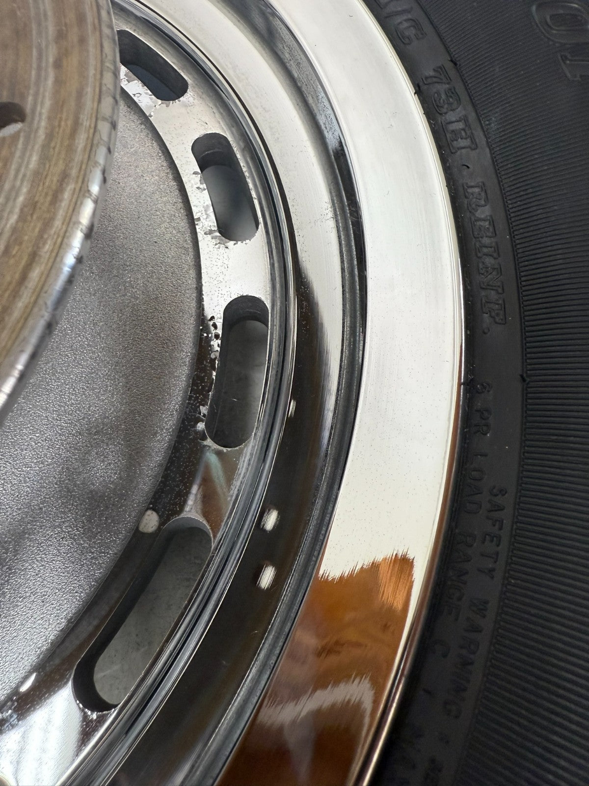 2003 Harley Davidson Sportster 16" Rear Wheel Rim Solid Slotted Brake Rotor 16x3