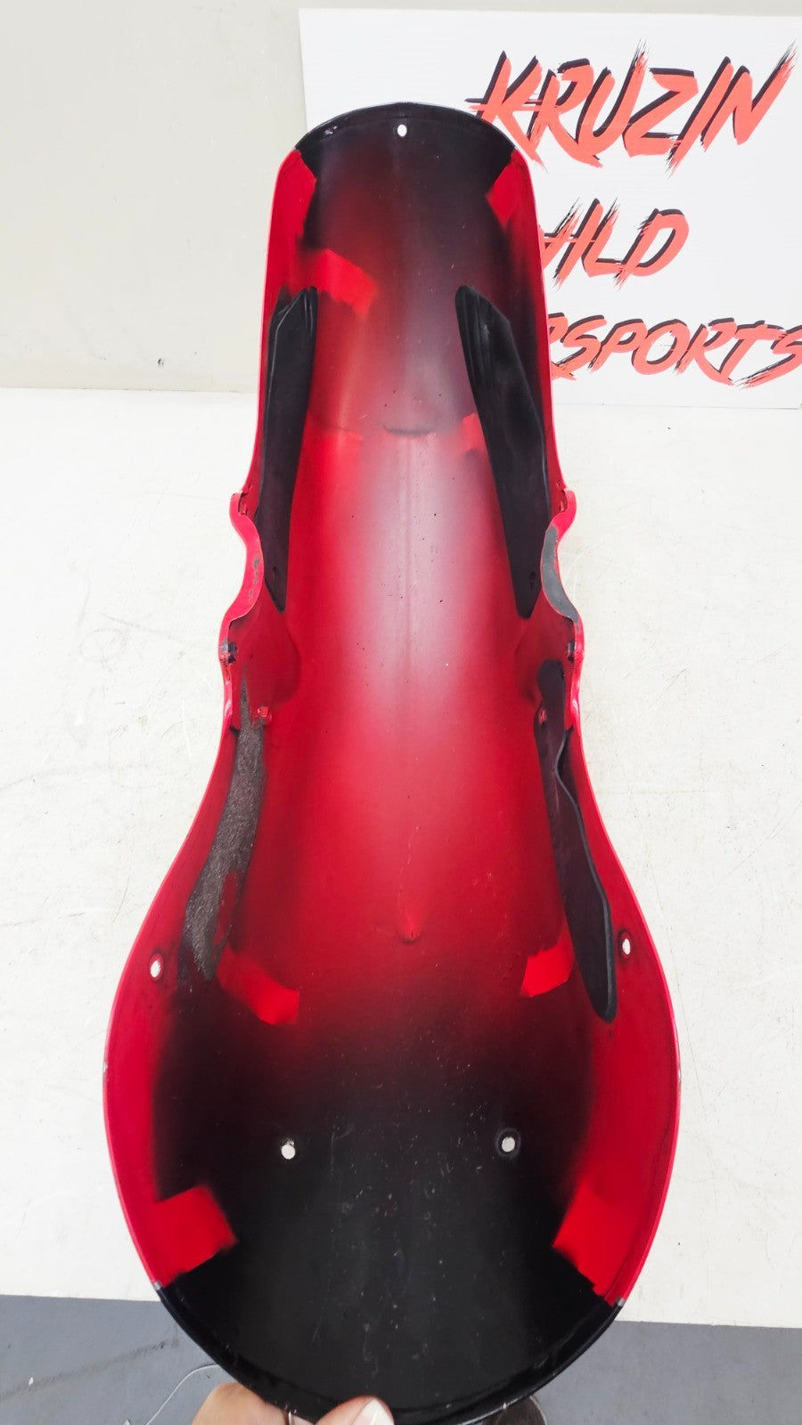 1999 HONDA VALKYRIE INTERSTATE Front Fender w/ Chrome Trim Tip OEM