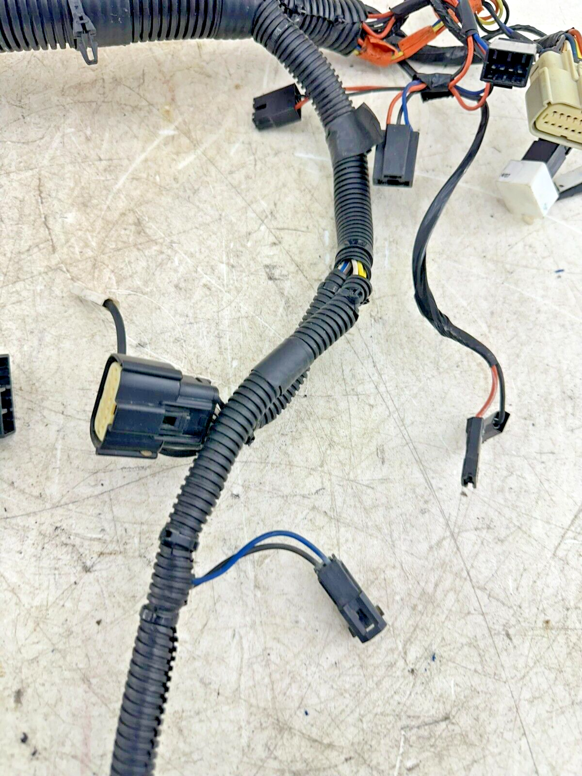 2007 Harley Electra Glide CVO Fairing Batwing Wire Wiring Interconnect Harness