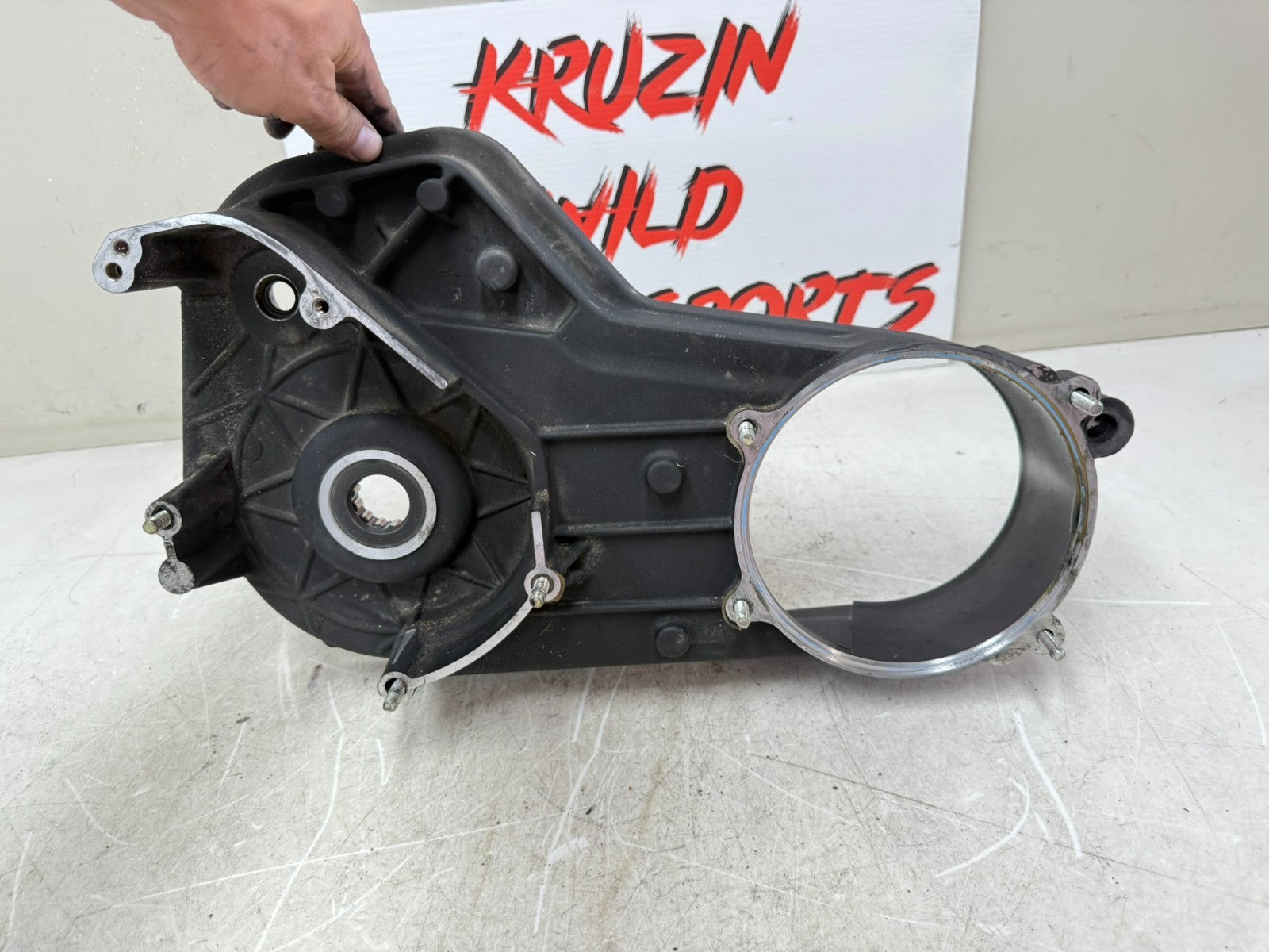 2003 HARLEY ELECTRA GLIDE Inner Primary Clutch Backing Plate Case Housing